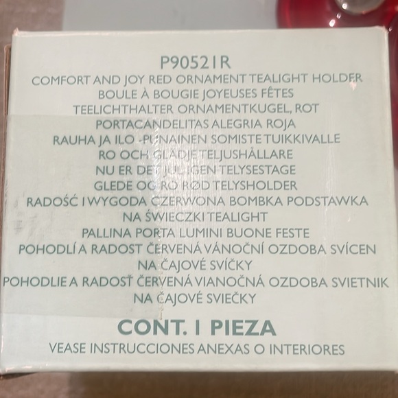 Christmas ornament candle holder - Picture 4 of 6